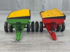 2 Brent 674 Grain Carts, 1/64, Unverferth Mfg., SpecCast