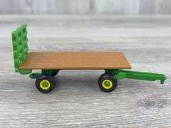 7 Hay Wagons, 1/64, 5 Are Ertl