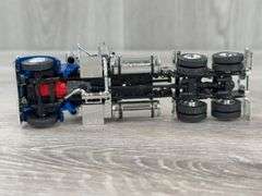 Peterbilt Truck-DCP W/Custom Flat Bed Trailer, 1/64