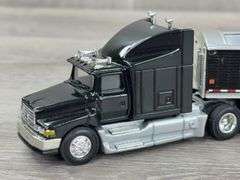 Truck W/Bottom Dump Trailer & Pup, 1/64, Custom