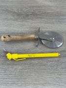 John Deere Pizza Cutter-Harry Von Deylen Co., Napoleon, OH & Tire Guage