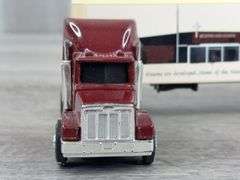Peterbilt 377A/E NFTS Tractor Trailer, 1/64, 4th Edition, 1 Of 1000, Ertl, Beckman High School