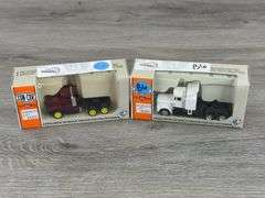 2 Kenworth Semi Trucks, HO 1:87, Con-Cor, Precise Route 66 Vehicles