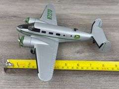 John Deere Beechcraft 28 “Twin Beech” Airplane Bank, 8 3/4”
