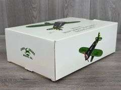 John Deere Vintage Travel Air Model R Airplane Bank, 8”