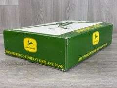 John Deere DC-2 Company Airplane Bank, 9”, SpecCast