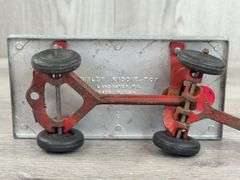 Hubley Kiddie Toy Trailer, 8 1/2”