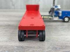 Peterbilt Truck-DCP W/Custom Flat Bed Trailer, 1/64