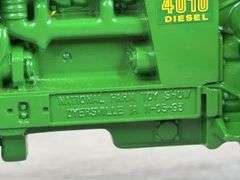 John Deere 4010 Diesel WF ROPS, 1/16, 1993 NFTS, Toy Farmer