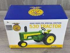 John Deere 530 NF, 1/16, 2009 OH FFA, Ertl, Certificate Of Authenticity
