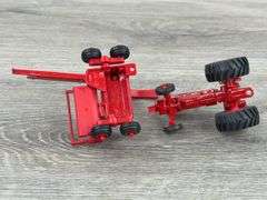 International Farmall 1066 Turbo WF W/Hay Chopper, 1/64, Custom
