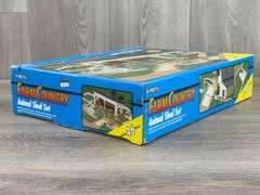 Farm Country Animal Shed Set 46 Pieces, Ertl, Unsure If Complete