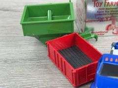 John Deere, Case International, Oliver& Minneapolis Moline Parts, Trucks, Trailers & Implement Parts, International 660 Toy Farmer Empty Box, 1/64