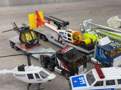 Hot Wheels, Road Champs, Ertl & Matchbox Rescue Vehicles, 1/64