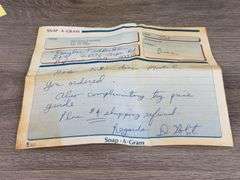 John Deere KBL Disc Harrow Empty Box-1/16, Penn-Dutch Promotions & John Deere Umbrella