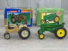 Gold Ford 901 Powermaster NF-Ertl Collectibles & John Deere 60 WF-Ertl, 1/64