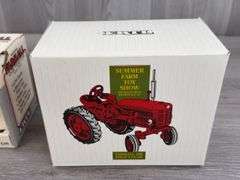 IH Farmall Empty Tractor Boxes-Ertl & Florida Classic Farm Toy