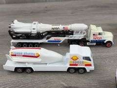NASA Trucks & Trailers, 1/60 & 1/64, Matchbox, Majorette & Hot Wheels