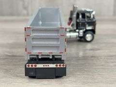 International Transtar Truck W/Dump Trailer, 1/64, Custom Trailer, Front Panel Not Attached