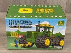 John Deere 7020 Diesel 4WD Duals, 1/32, 2003 NFTS, Toy Farmer