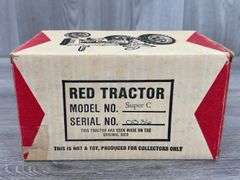 IH Farmall Empty Tractor Boxes-Ertl & Florida Classic Farm Toy