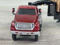 Ford F750 Flatbed W/Dump Trailer,  1/64, Custom
