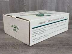 John Deere Vintage 1927 Lockheed Vega Airplane Bank, 7 3/4”