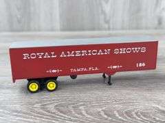 2 Royal American Shows Trailers, Tanker Truck, HO1:87, Promotex