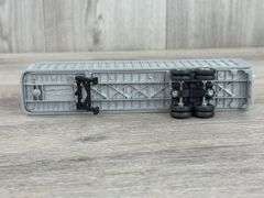 WhiteGMC Plainfield Trucking Truck W/Livestock Trailer-Ertl & Kenworth T600A Truck W/Bottom Dump Trailer-Custom, 1/64