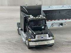 Truck W/Bottom Dump Trailer & Pup, 1/64, Custom