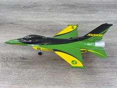 John Deere F-16 Airplane Bank, 1/48, SpecCast Collectibles