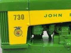John Deere 730 NF, 1/16, 2010 OH FFA, Ertl, Certificate Of Authenticity