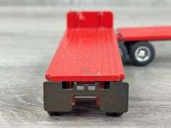 Truck W/Flatbed Trailer W/Pup, 1/64, Custom