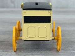 1989 North Dakota Centennial Horse Drawn Bank, 7”, Ertl, Missing Key