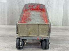 Hubley Kiddie Toy Dump Trailer, 11”