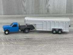 Dodge Ram 2500 Pickup W/Livestock Trailer & Pickup W/Livestock Trailer, 1/64, Custom