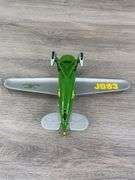 John Deere Vintage 1927 Lockheed Vega Airplane Bank, 7 3/4”