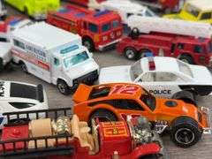Hot Wheels, Road Champs, Ertl & Matchbox Rescue Vehicles, 1/64