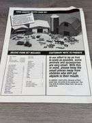 Farm Country Deluxe Farm Set 229 Pieces, Ertl,  Unsure If Complete