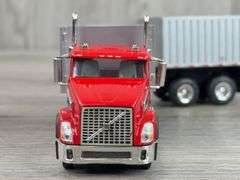 Truck W/Dump Trailer and Pup, 1/64, Custom