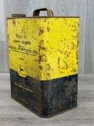 John Deere Type 303 Special Purpose 2 Gallon Oil Container, Empty