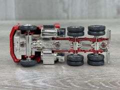 WhiteGMC Truck W/Grain Trailer, 1/64, Custom