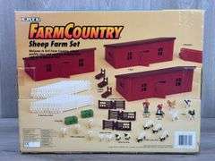 Farm Country Sheep Farm Set 84 Pieces,  Ertl, Unsure if Complete