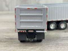 Truck W/Dump Trailer and Pup, 1/64, Custom