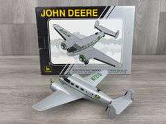 John Deere Beechcraft 28 “Twin Beech” Airplane Bank, 8 3/4”