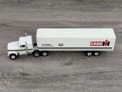 J I Case Truck W/Case IH J I Case A Tenneco Company Trailer,  1/64, Ertl