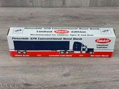 Peterbuilt 379 Conventional Never Say Never 1066 International Super Stock Pulling Tractor Semi Bank, 1/64, Liberty Classics By Spec Cast,  Limited Edition