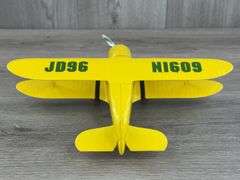 John Deere Beech D17 Staggerwing Airplane Bank, 9”