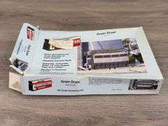 Walthers HO Scale Grain Bin, Grain Conveyor & Grain Dryer, Walther Cornerstone Series, Unsure If Complete
