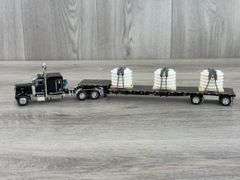 Peterbuilt Truck W/Step Deck Trailer, 1/64, Custom